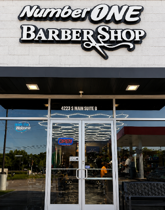 Professional barber providing men's grooming in Stafford TX